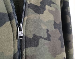 Sudadera Hollister Camuflaje Cremallera