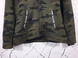 Sudadera Hollister Camuflaje Cremallera