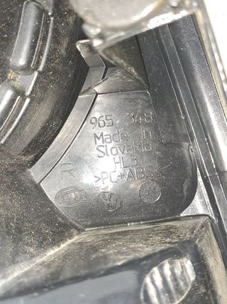 PILOTO TRASERO DERECHO VOLKSWAGEN POLO IV (9N_, 9A_)