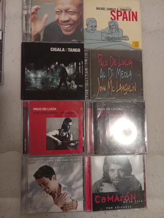 Lote CDs Música Flamenco y Latino
