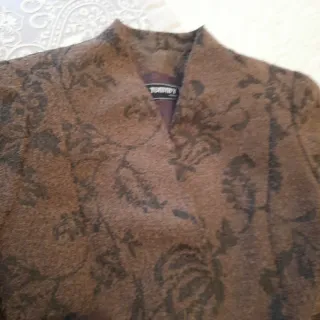 Traje chaqueta y falda marrón Sra.