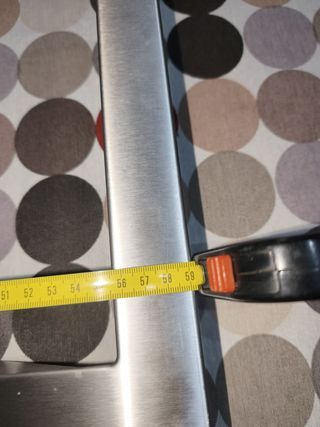 Marco embellecedor acero inoxidable microondas