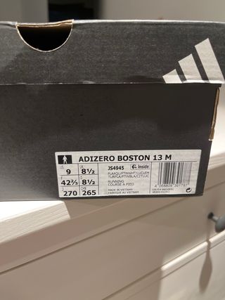Adidas Adizero Boston 13 Bambas