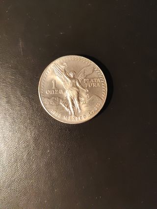 Onza de Plata Libertad 1988