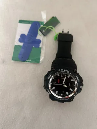 Reloj Deportivo SMAEL Negro Hombre