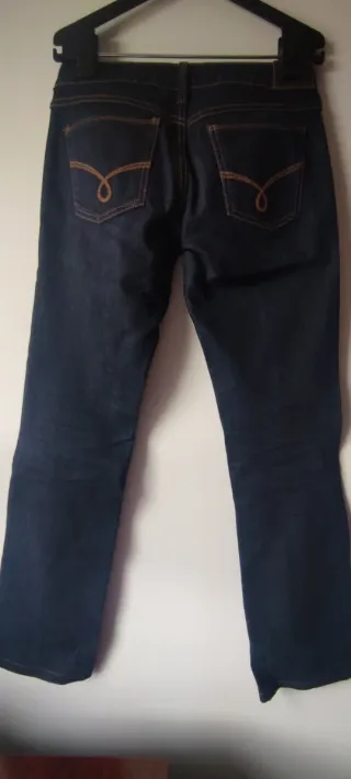 Pantalón vaquero Mango azul