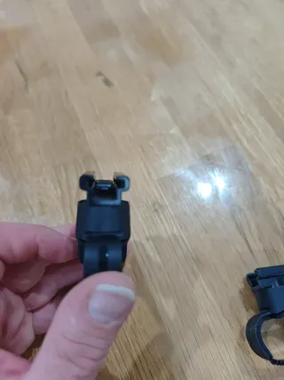 Soporte linterna bici