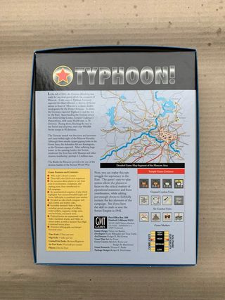 Juego Typhoon! The Drive on Moscow, 1941 de GMT