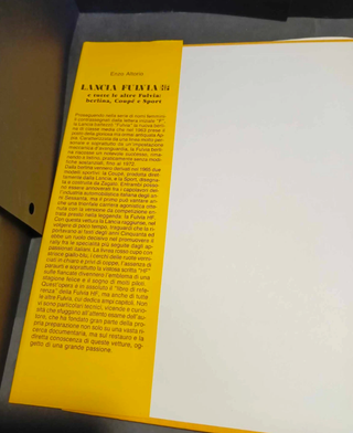 Libro Lancia Fulvia HF tutte le altre Giorgio Nada