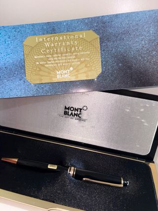 Bolígrafo Montblanc Meisterstück