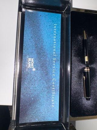Bolígrafo Montblanc Meisterstück