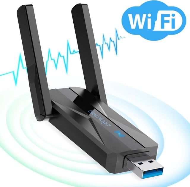 Antena WiFi USB AC1300 máxima velocidad