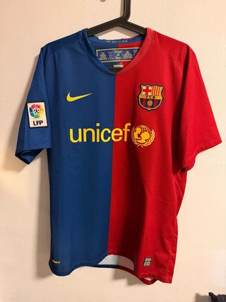 Camiseta FC Barcelona triplete.