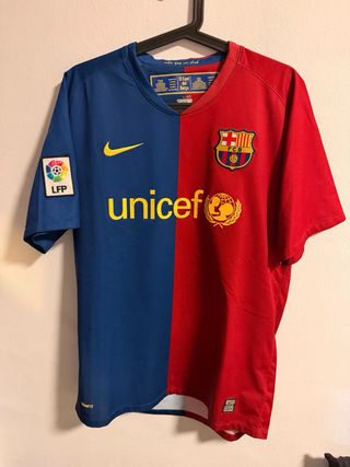 Camiseta FC Barcelona triplete.
