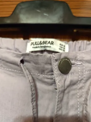 Pantalones cargo morados