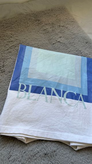 Camiseta Casablanca Blanca y Azul