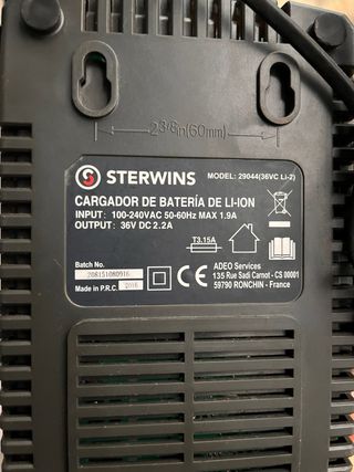 Cargador Batería STERWINS