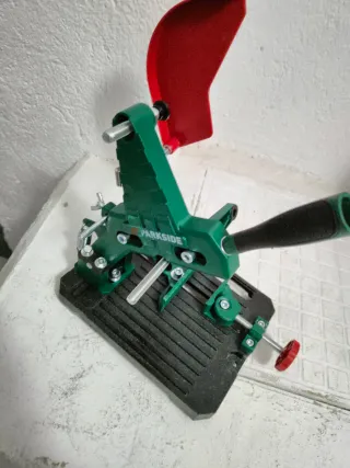 Soporte amoladora angular Parkside + amoladora