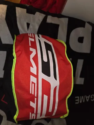 Casco Moto LS2 Verde Flúor Talla L