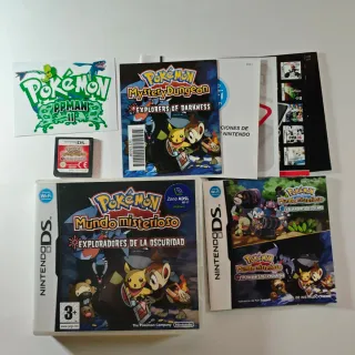 Pokemon Mundo Misterioso Exploradores Oscuridad DS
