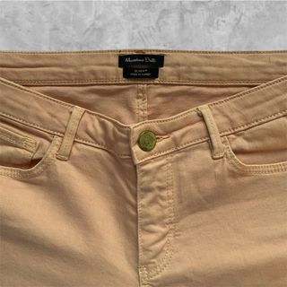 Massimo Dutti Pantalones Naranjas Rectos