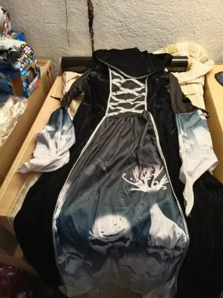 Disfraz Muerte Niña Halloween