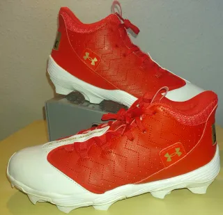 Tacos Beisbol/Softbol Under Armour Rojo/Blanco