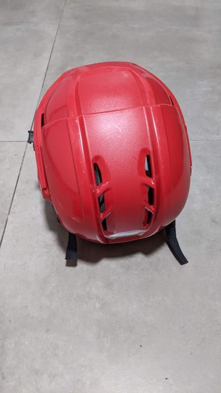 Casco de Hockey CCM Talla S Rojo