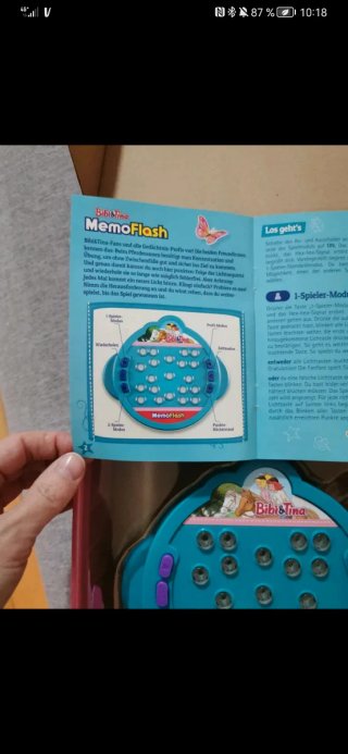 Juego Memoria MemoFlash Bibi & Tina