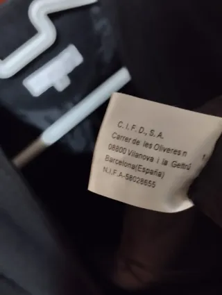 Americana negra elegante