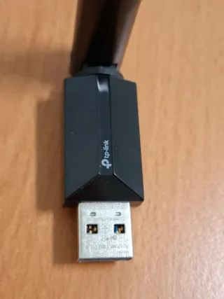 Adaptador WiFi USB TP-Link Negro