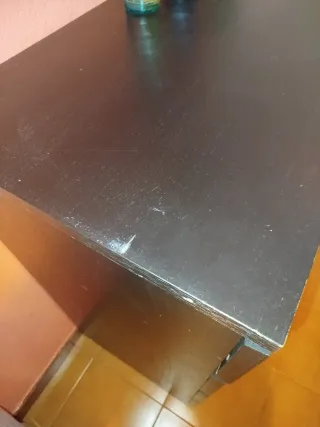 Cómoda MALM Negra 4 cajones