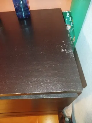 Cómoda MALM Negra 4 cajones