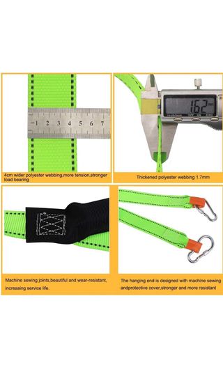 Escalera de seguridad con mosquetones