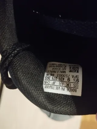 Adidas VS Pace Suede – Gris / Blanco – Talla 43