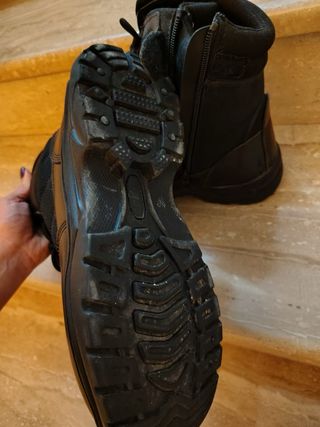 Botas Tácticas Trabajo Negras