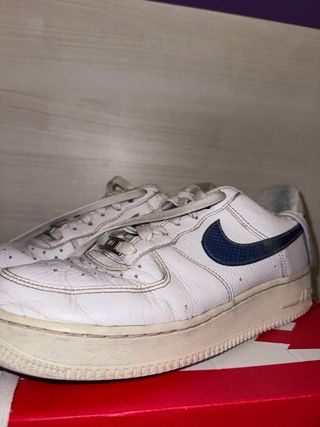 Nike Air Force 1 Gris y Blanco