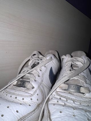 Nike Air Force 1 Gris y Blanco