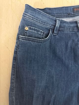 Jeans Trussardi Donna Blu Come Nuovo