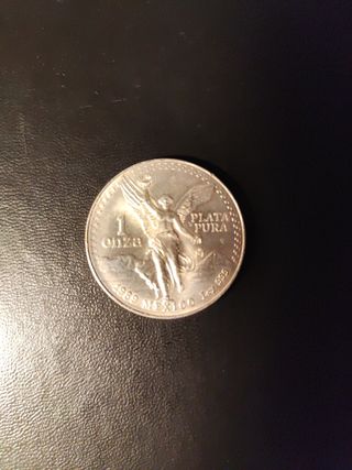 Onza Plata Libertad 1989