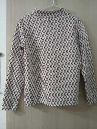 Jersey Tayfun con estampado de rombos