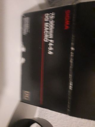 OBJETIVO SIGMA 70-300mm F4-5.6 DG MACRO