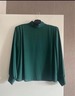 Blusa fluida Bimani lazo adaptable