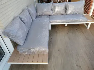 COJINES Sofá Esquinero Capri Leroy Merlin