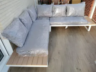 COJINES Sofá Esquinero Capri Leroy Merlin