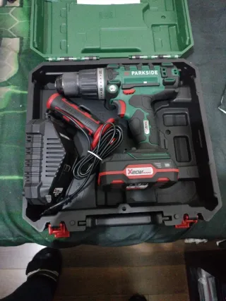 Taladro Percutor Parkside 20V Nuevo