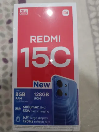 Xiaomi Redmi 15C 128GB Azul