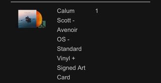 *FIRMADO Calum Scott-Avenoir vinilo color signed