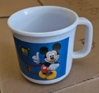 Lote 2 Taza infantil Mickey Mouse