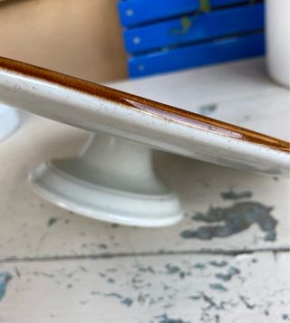 Piatto tortiera alzata vintage West Germany